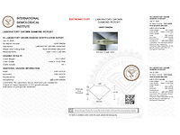 Pear diamant 0.51ct – fancy vivid pink/vs1 – igi - afbeelding 2 van  2