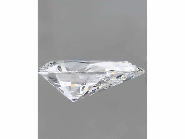 Pear diamond 3.06 ct d/vvs2 (hrd certified) - afbeelding 3 van  4