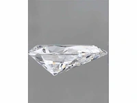 Pear diamond 3.06 ct d/vvs2 (hrd certified) - afbeelding 3 van  4