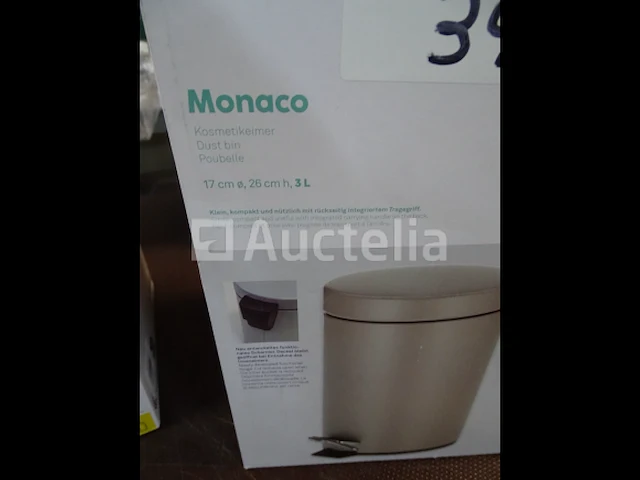 Pedaalemmer 3 l monaco - afbeelding 2 van  3