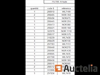 Peddel 9 + 10 - luchtfilter (wix) / cabinefilter / oliefilter / brandstoffilter - afbeelding 6 van  9