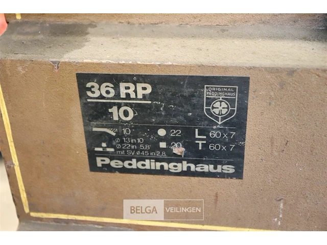 Peddinghaus 36 rp knipschaar met pons - afbeelding 3 van  4