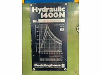 Peddinghaus hydraulic 1400n ponsmachine - afbeelding 9 van  9