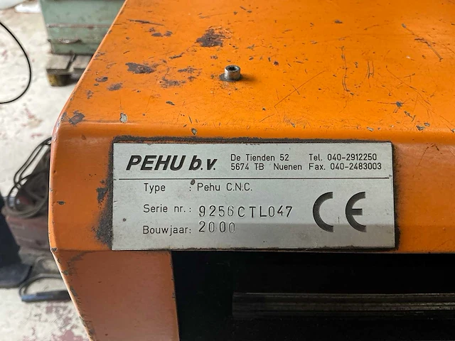 Peddinghaus hydraulic 40 ponsmachine - afbeelding 8 van  12