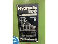 Peddinghaus hydraulic 800 ponsmachine - afbeelding 9 van  11