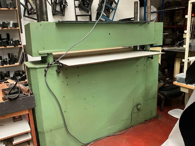 Pedersen 484m-11 leder brugstans (uitsnijmachine) - afbeelding 1 van  13