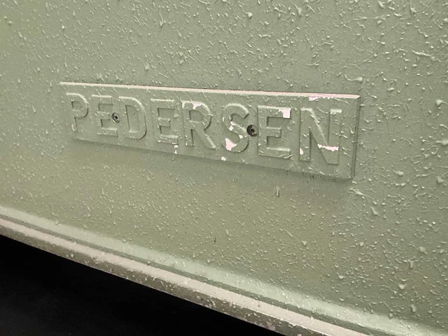 Pedersen 484m-11 leder brugstans (uitsnijmachine) - afbeelding 3 van  13