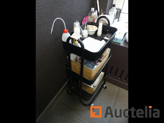 Pedicure zetel en lichaamsverzorging, ontlasting verschillend producten - afbeelding 14 van  14