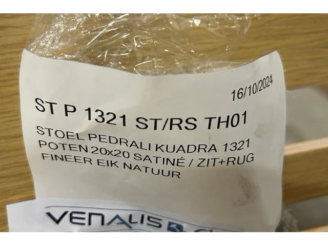 Pedrali kuadra, stoel, 1 stuk - afbeelding 6 van  6