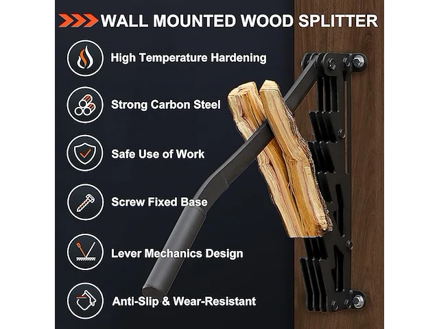 Peeshon houtklover met verlenghandvat - afbeelding 5 van  5