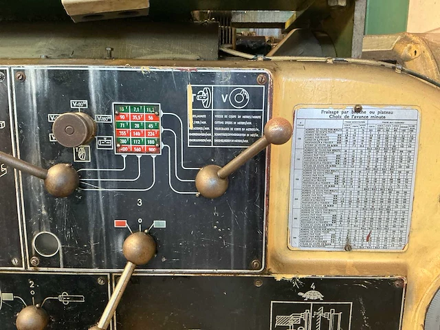 Pegard 407 zwaar boor- en kotterbank - afbeelding 9 van  12