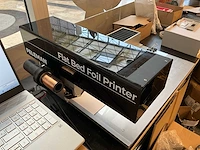 Peleman flatbed foil printer + hp laptop incl. software - afbeelding 1 van  9