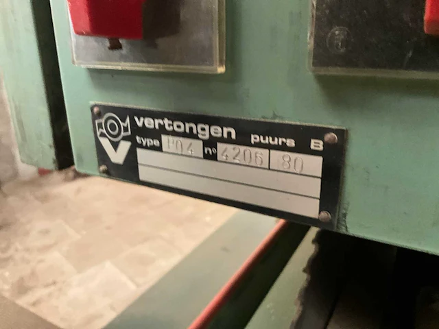 Pennenbank vertongen model type p04 - afbeelding 3 van  21