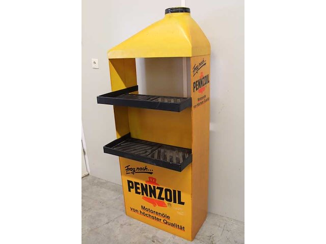 Pennzoil - vintage displaykast - afbeelding 3 van  4