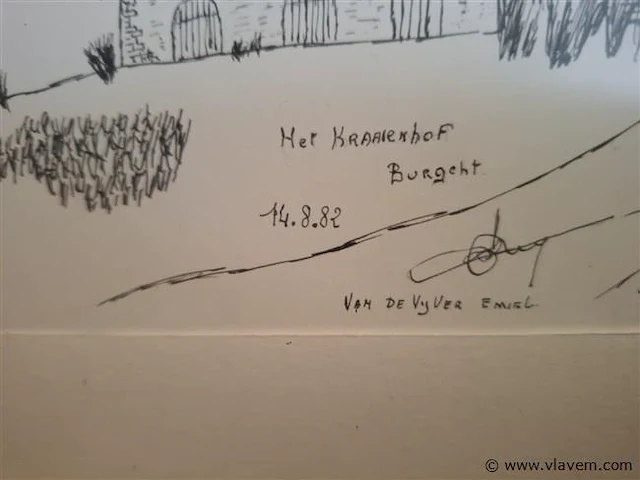 Pentekening - afbeelding 5 van  5