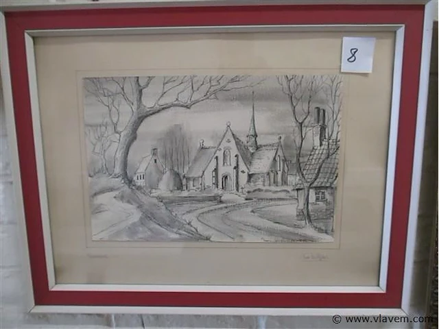 Pentekening - afbeelding 1 van  4