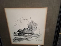 Pentekening - afbeelding 1 van  2