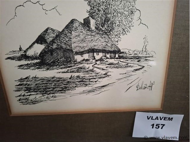 Pentekening - afbeelding 2 van  2