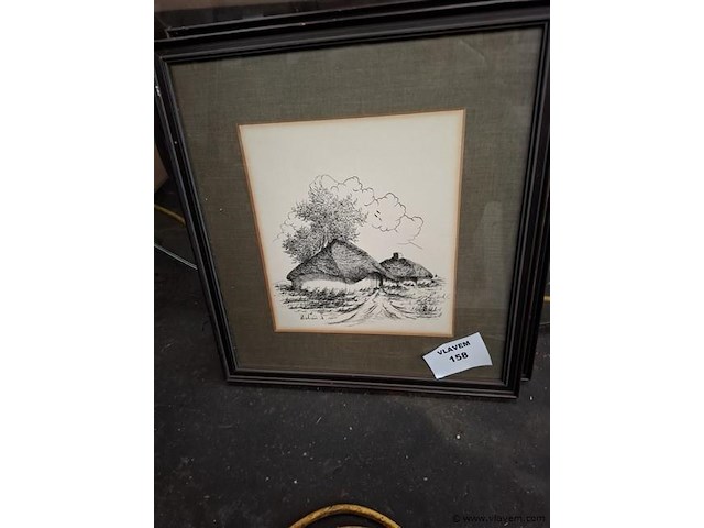 Pentekening - afbeelding 1 van  2