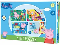 Peppa pig puzzel 4in1 - afbeelding 1 van  1