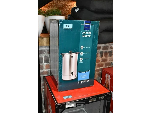 Perculator 15l gcm 4015 220v 1650w - afbeelding 1 van  1