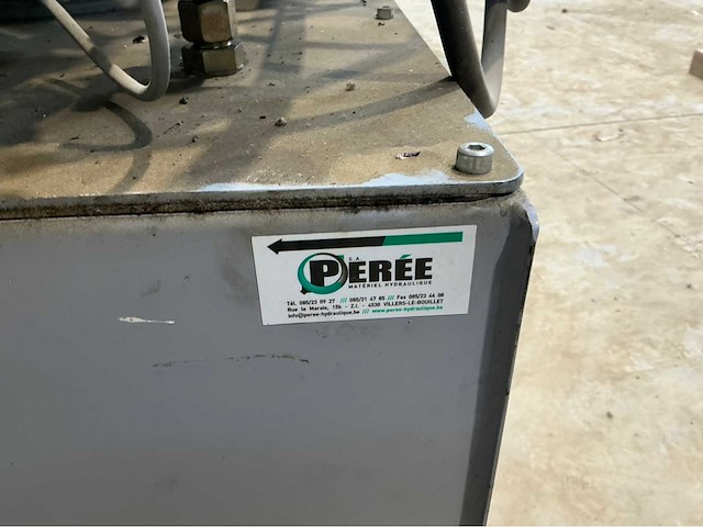 Perée hydraulische pomp hydraulisch aggregaat - afbeelding 23 van  23