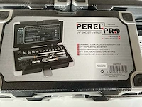 Perel 1/4” dopsleutel en bitset (7x) - afbeelding 2 van  3
