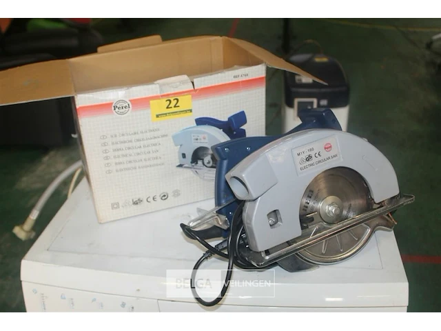 Perel cirkelzaagmachine - afbeelding 1 van  5