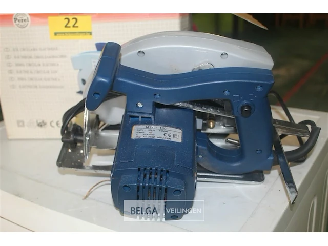 Perel cirkelzaagmachine - afbeelding 3 van  5