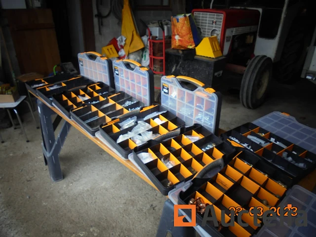 Perel organizer dozen met hardware - afbeelding 1 van  4