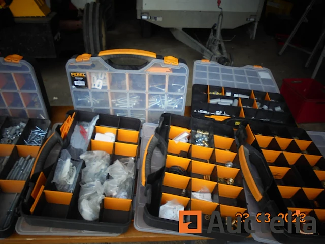 Perel organizer dozen met hardware - afbeelding 2 van  4