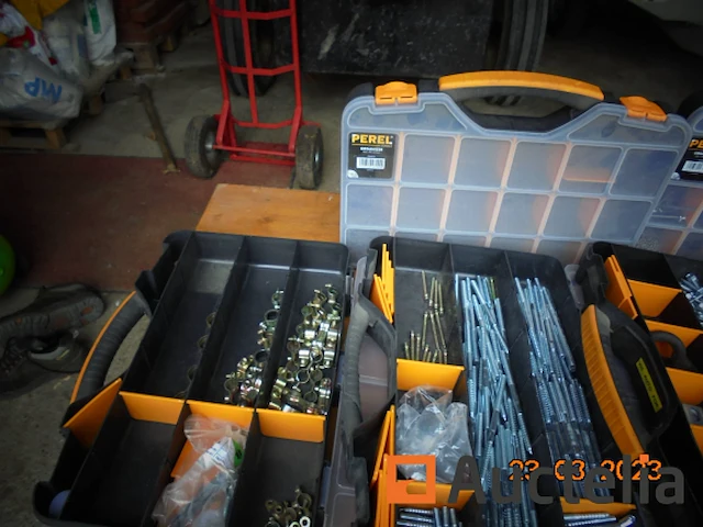 Perel organizer dozen met hardware - afbeelding 4 van  4