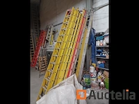 Perfect aluminium drievoudige ladder