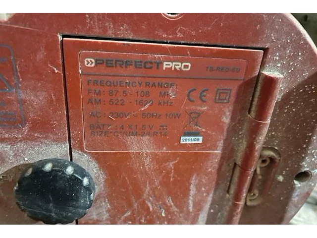 Perfect pro werfradio - afbeelding 2 van  2