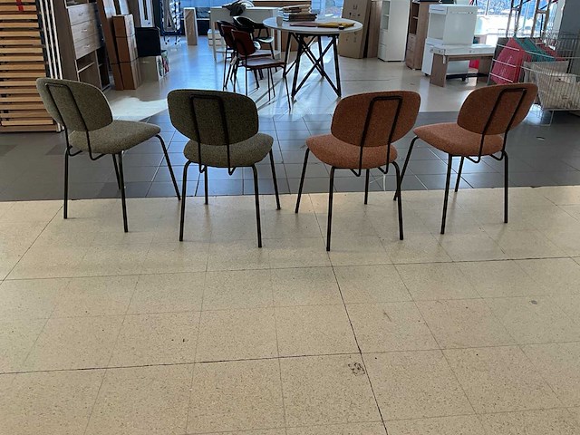Perfecta bistro eetkamerstoel (4x) - afbeelding 11 van  16