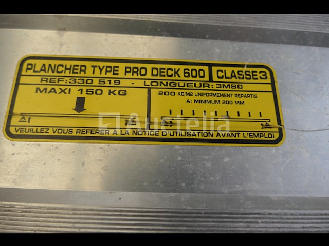 Perfecte aluminium loopbrug - afbeelding 1 van  4