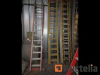 Perfecte driedubbele aluminium ladder