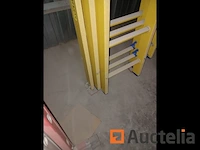 Perfecte driedubbele aluminium ladder - afbeelding 2 van  3