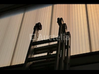 Perfecty aluminium ladder met drievoudig element - afbeelding 2 van  6