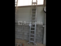 Perfecty aluminium ladder met drievoudig element - afbeelding 5 van  6