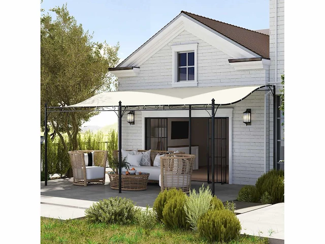 Pergola voor buitenmuur - afbeelding 11 van  12