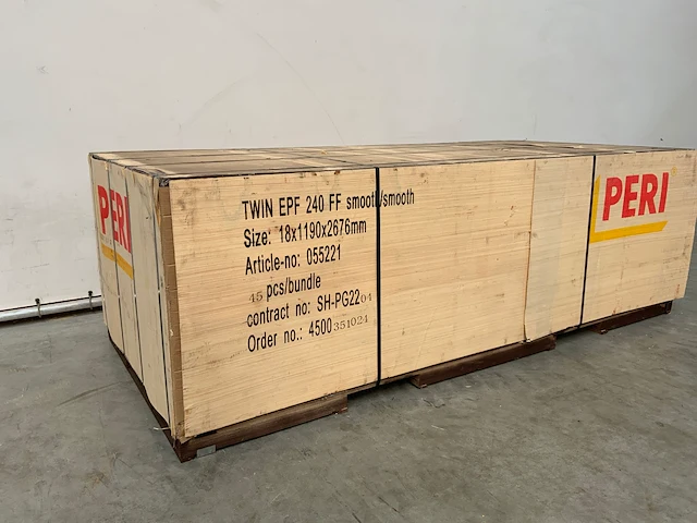 Peri - twin epf 240 ff - betonplex 143m2 - afbeelding 4 van  6