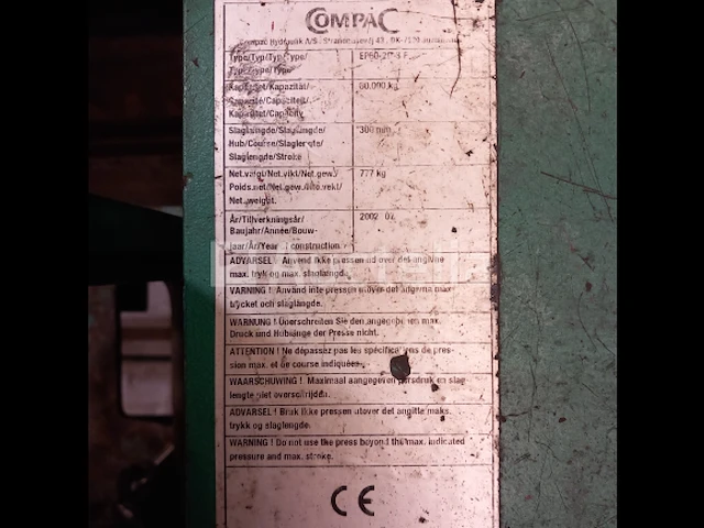 Pers compac hydraulik a/s - afbeelding 3 van  5