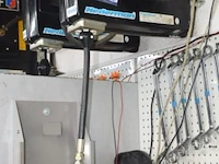Persluchtslang op muurhaspel nederman, compl met volumemeter - afbeelding 1 van  2