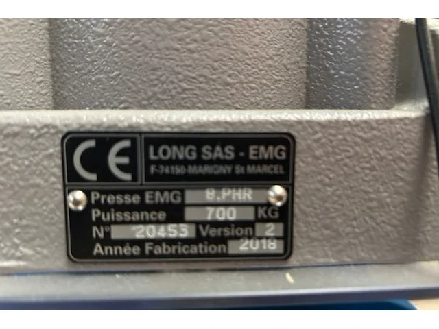 Persmachine emg - afbeelding 4 van  5