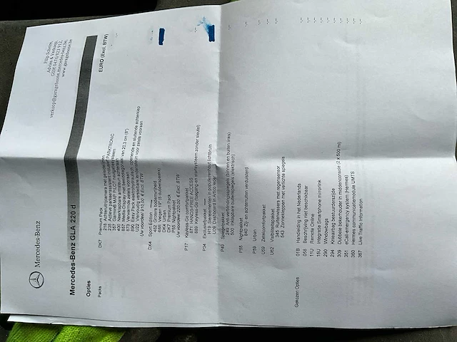 Personenauto mercedes-benz gla220 d - afbeelding 39 van  42