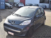 Personenwagen peugeot 107, datum eerste insch ngk, zonder sleutels, zonder papieren