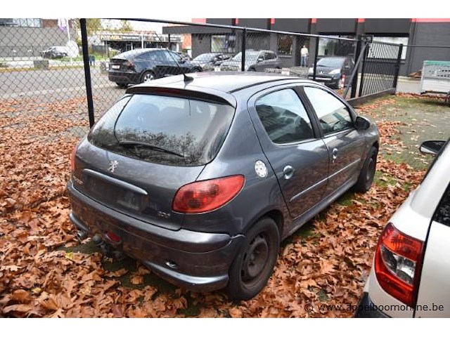 Personenwagen peugeot, 206, datum eerste insch 04/01/2006, vf32jnfua44954166, km stand ngk, 1587cm³, 80kw, euro 4, benzine - afbeelding 3 van  10