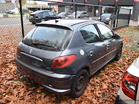 Personenwagen peugeot, 206, datum eerste insch 04/01/2006, vf32jnfua44954166, km stand ngk, 1587cm³, 80kw, euro 4, benzine - afbeelding 3 van  10