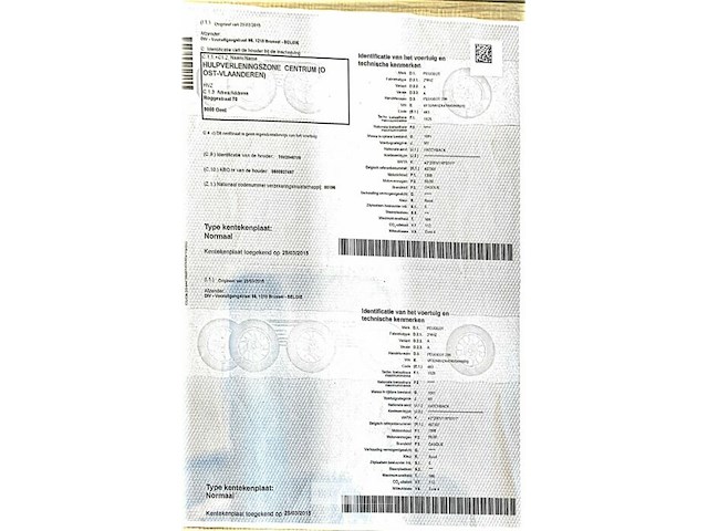 Personenwagen peugeot 206 - afbeelding 5 van  16